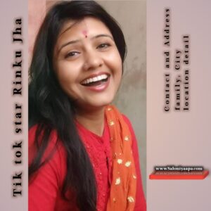 Rinku Jha tiktok Star