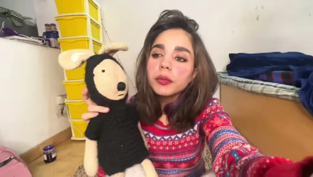 Aparna Devyal with Doll KOKO